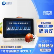 為什么要使用食品重金屬檢測儀？
